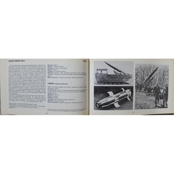 Livret Jane's pocket book 10 - Missiles - New edition