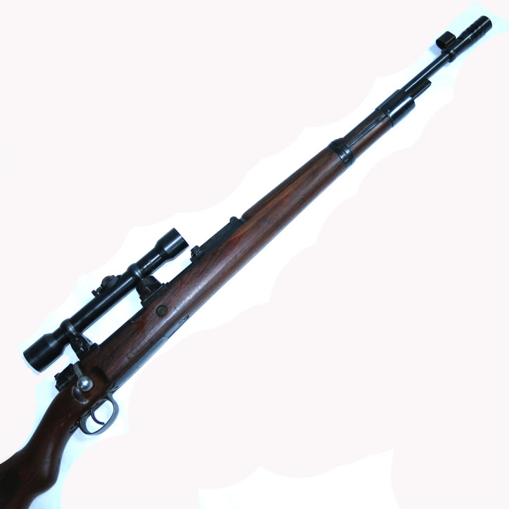 Flash hider rifle Mauser 98K