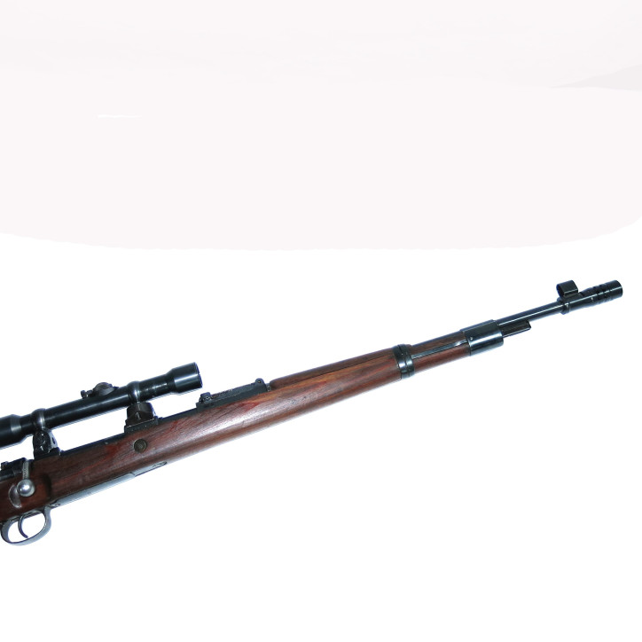 Flash hider rifle Mauser 98K