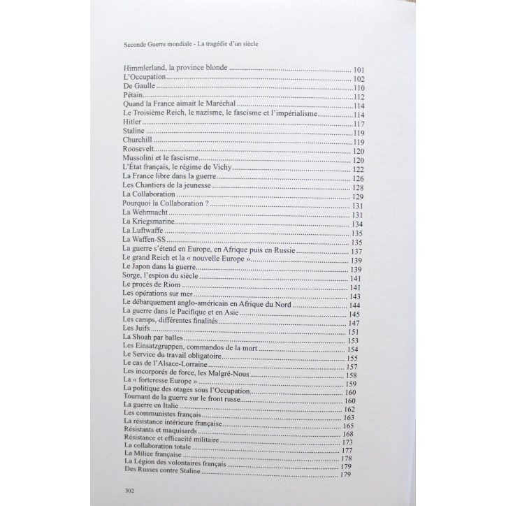 Livre Seconde Guerre Mondiale La tragédie d'un siècle Livre Seconde Guerre Mondiale La tragédie d'un siècle