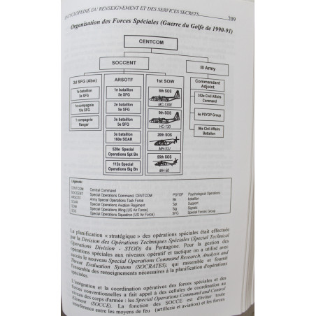Livre Encyclopédie du renseignement et des services secrets