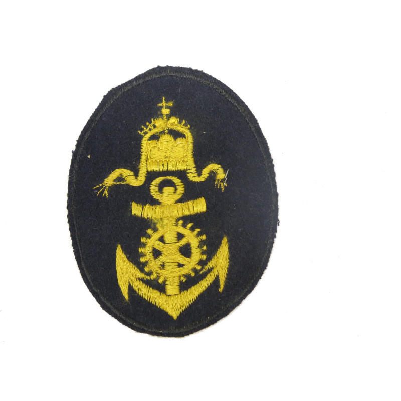 Insigne original tissu marine impériale Allemande 14/18 ref 569