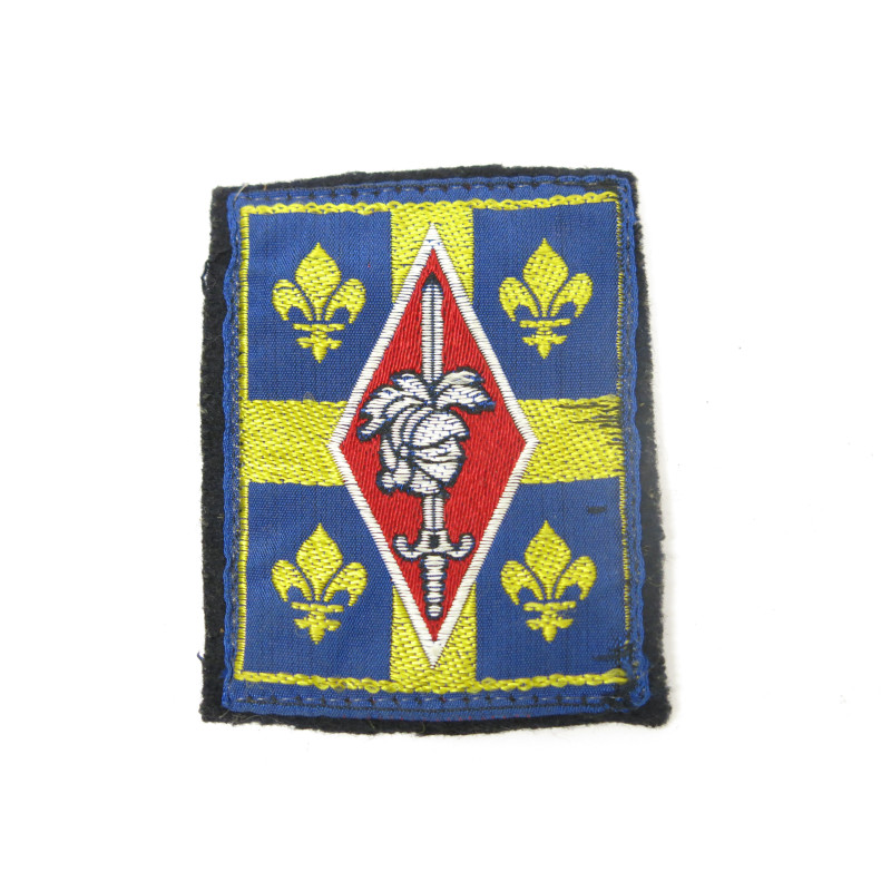 Insigne tissu 10 division blindé France ref 15