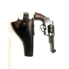 Etui cuir Colt 1917 45 ACP ou Smith et Wesson 1917 avec baguette