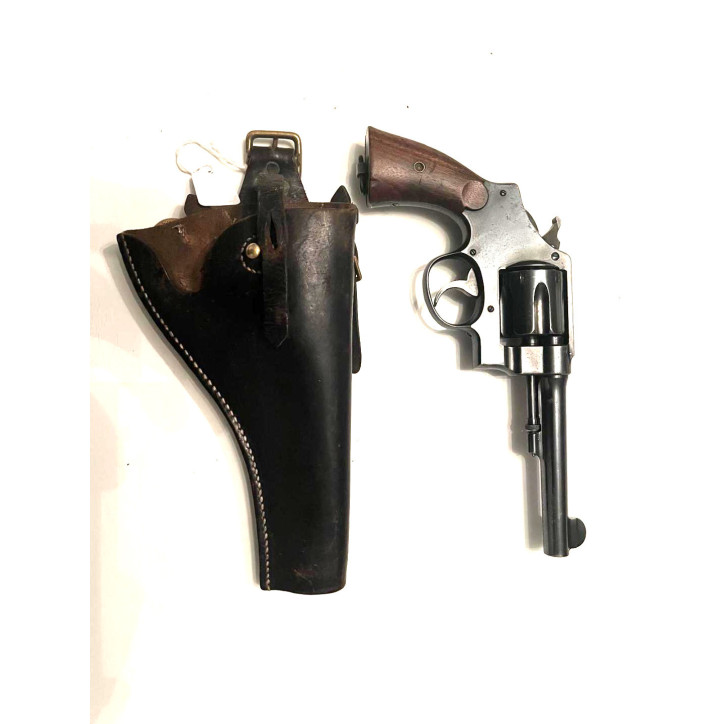 Etui cuir Colt 1917 45 ACP ou Smith et Wesson 1917 avec baguette 