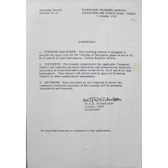 Helicopter Pilot Training - RandolphAir Force base Texas - 1957