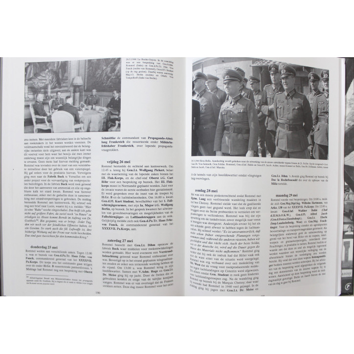 Livre Généralfeldmarschall Rommel de Hans Sakkers