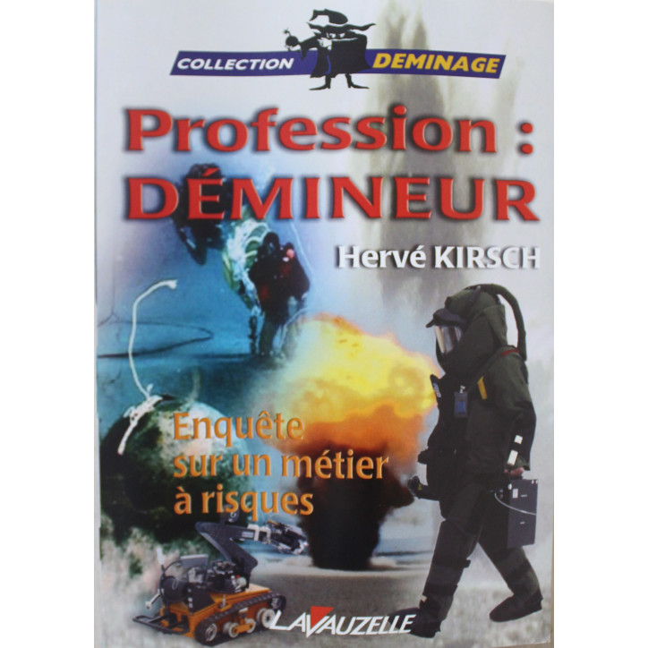 Livre Profession Démineur - Hervé Kirsch