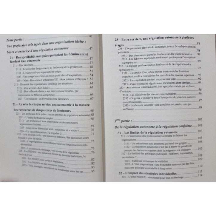 Livre Profession Démineur - Hervé Kirsch