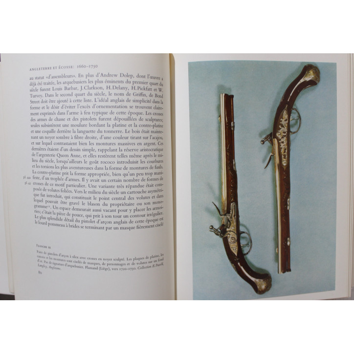 Livre Les armes à feu 1660-1830