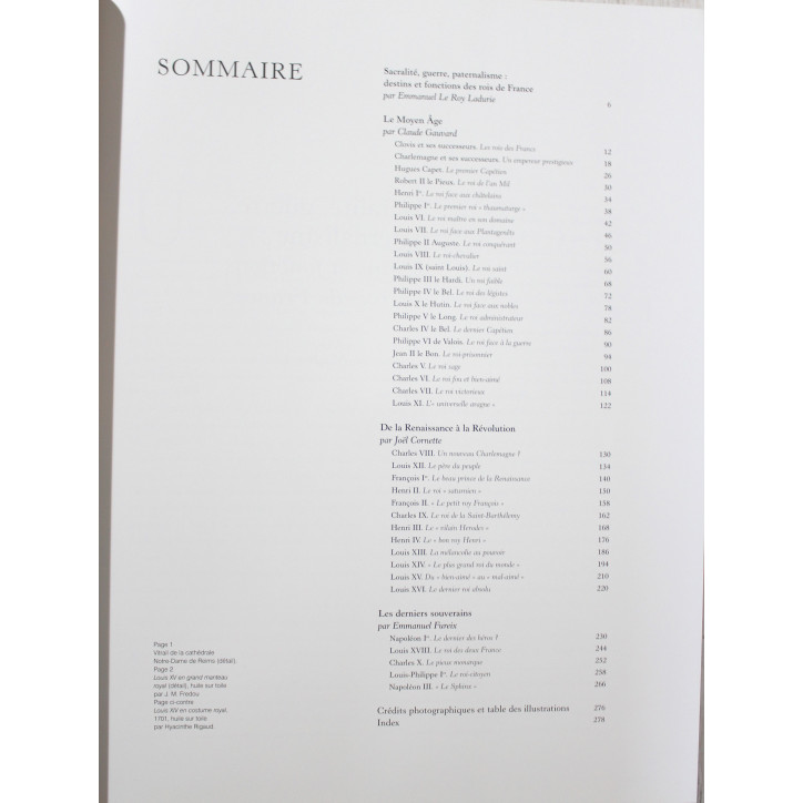 Livre Souverains et rois de France