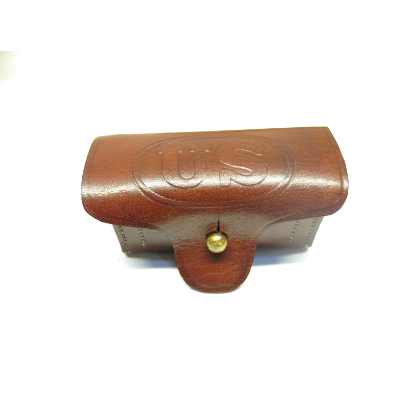 Etui cuir à cartouches pour  Colt 45 1911