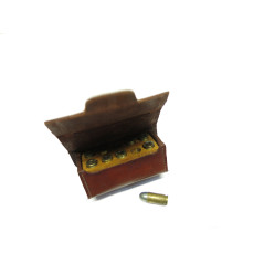 Etui cuir à cartouches pour  Colt 45 1911