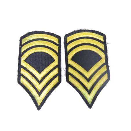 Lot de 2 Grades tissu US army ref 200