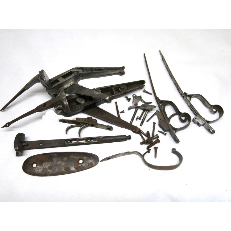 Lot pièces detachées fusil de chasse ref 123
