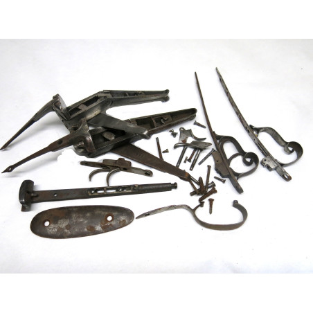 Lot pieces detachées fusil de chasse ref 123