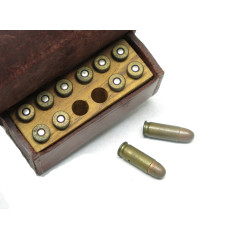 Porte cartouches cuir pistolet Colt 1900 calibre 38 auto ref 12
