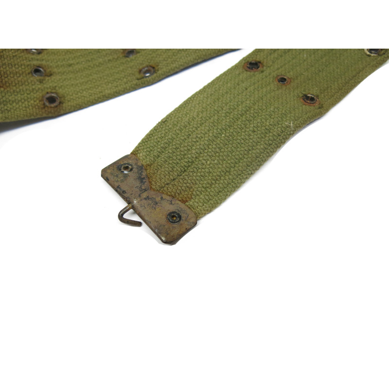 Ceinturon toile armée Francaise indo Algerie ref 55  