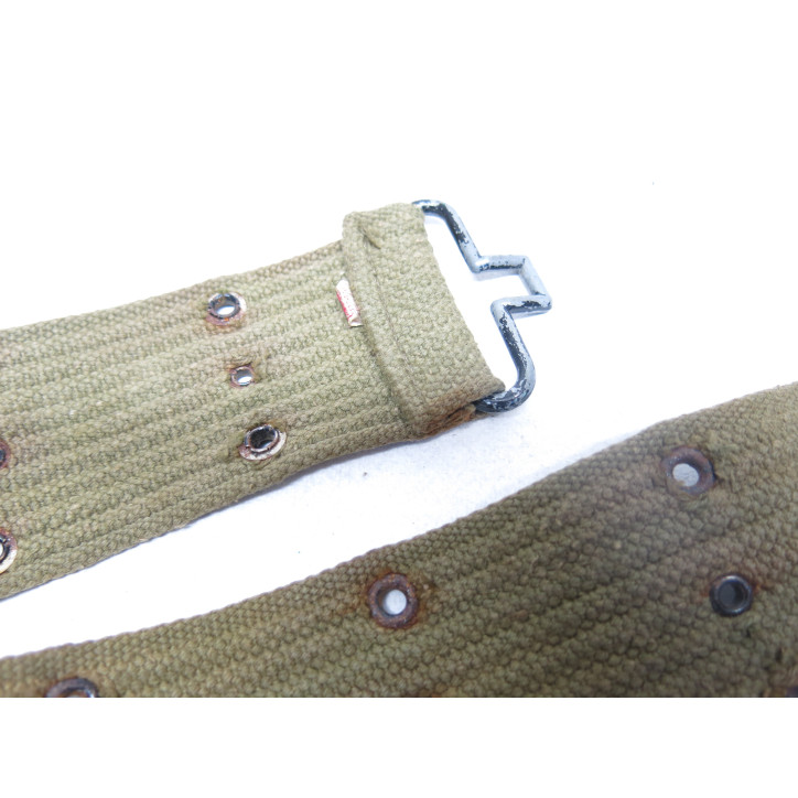 Ceinturon toile armée Francaise indo Algerie ref 55  