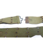 Ceinturon toile usagé  armée Francaise indo Algerie ref 55  
