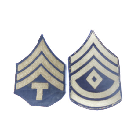 Lot de 2 Grades tissu US army ref 48