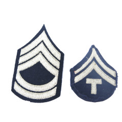 Lot de 2 Grades tissu US army ref 213