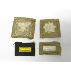 Lot de 4 Grades tissu US army ref 88