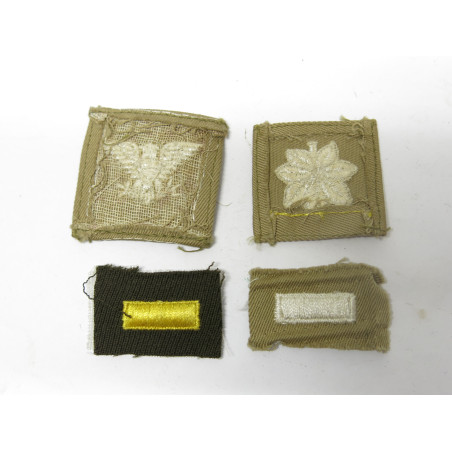 Lot de 4 Grades tissu US army ref 88