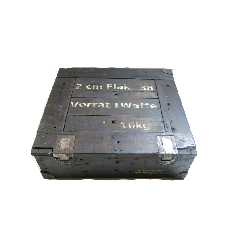 Caisse bois obus 20 mm Flack ref 753