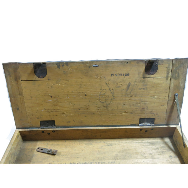 Caisse bois Allemande non identifiée Ref 963