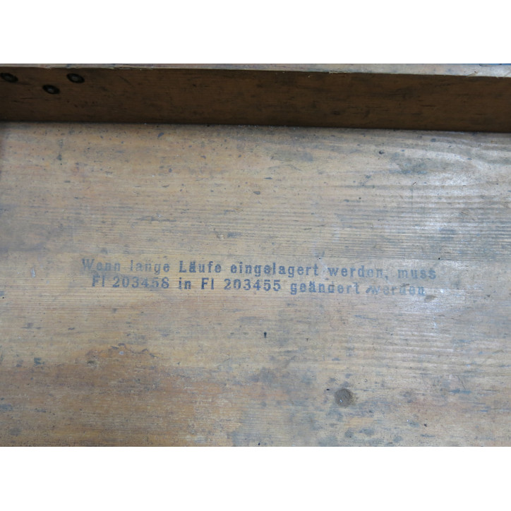Caisse bois Allemande non identifiée Ref 963