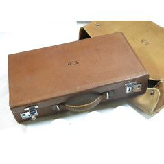 Valise cuir  officier ref 602