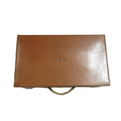 Valise cuir  officier ref 602