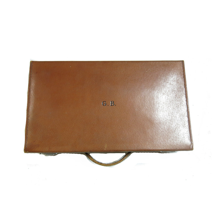 Valise cuir  officier ref 602
