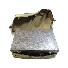 Valise cuir  officier ref 789