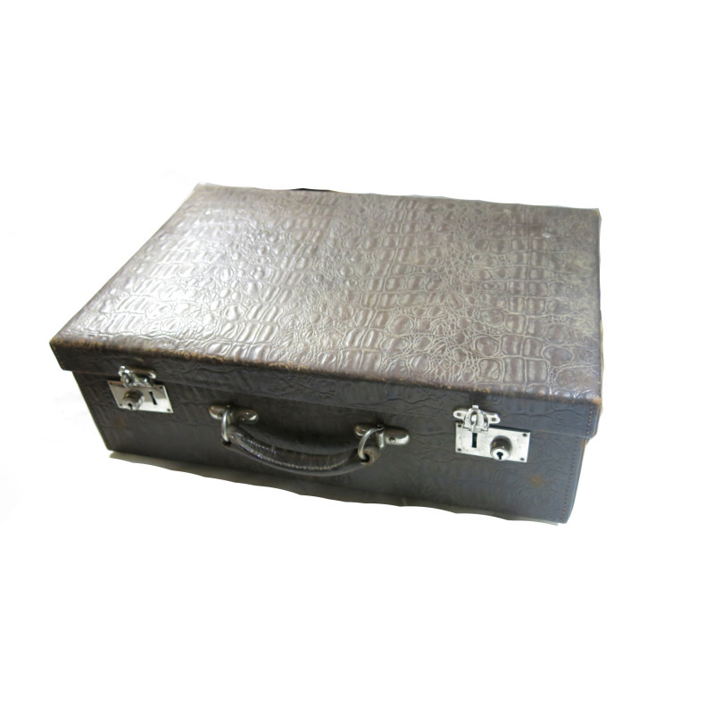 Valise cuir  officier ref 789