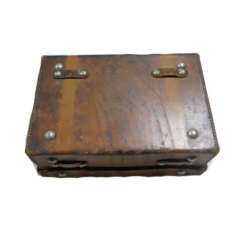 Petite valise cuir non identifiée   ref 821