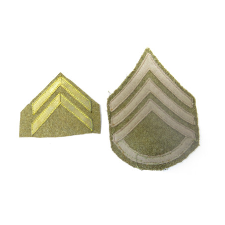 Lot de 2 Grades tissu US army ref 258