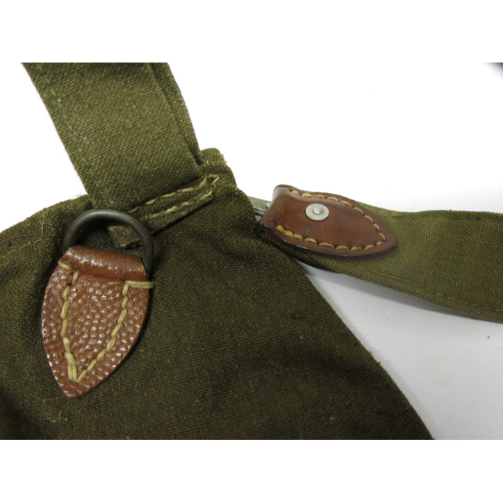 Superbe sac Brotbeutel original avec bretelle daté 1940 Wh ref  1001
