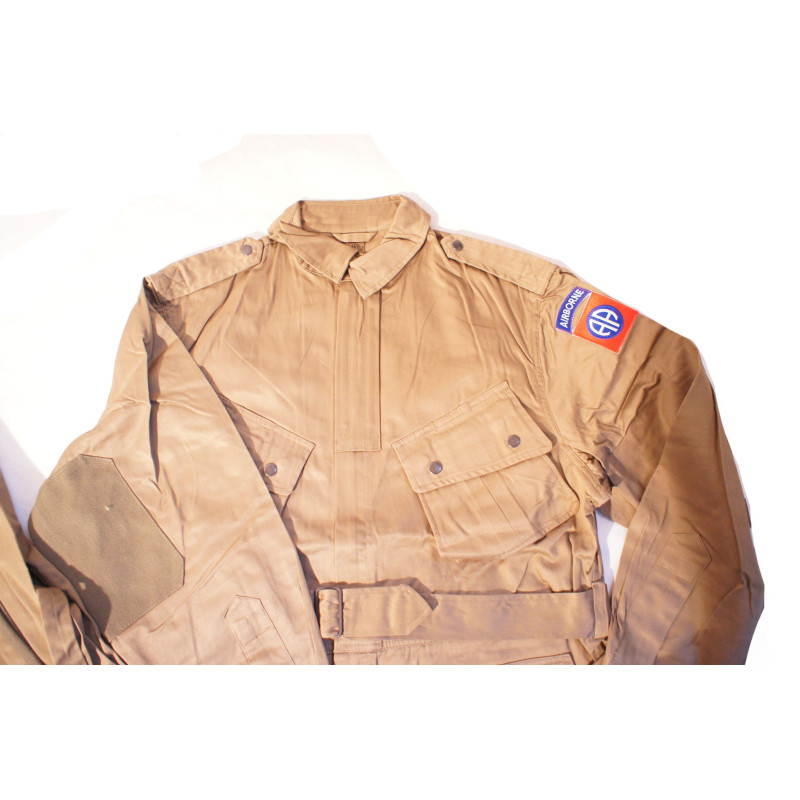 Veste + pantalon parachutiste US 39/45 D-Day