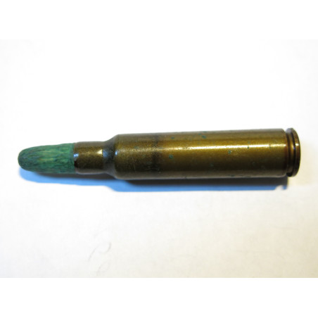 7.5 x 55 Suisse balle bois  etui acier laqué ref UN 1