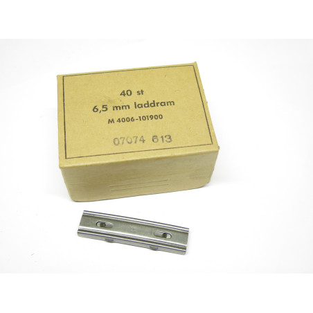 Boite vide pour 40 lame chargeur Mauser Suedois 6.5 x 55 avec une lame