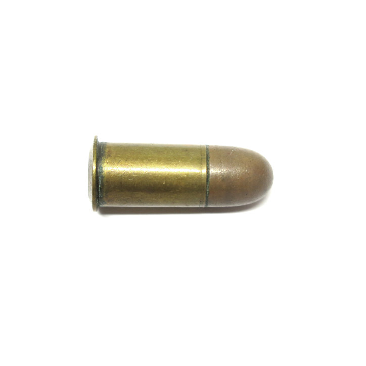 Cartouche revolver Suisse 10.4  mod 1878 balle tombac  UN 1