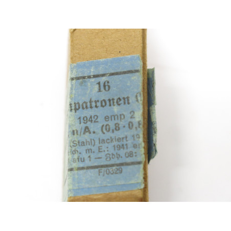 Boite de 16 cartouches 9 para Luger 1943 dnh  categorie B ref  66