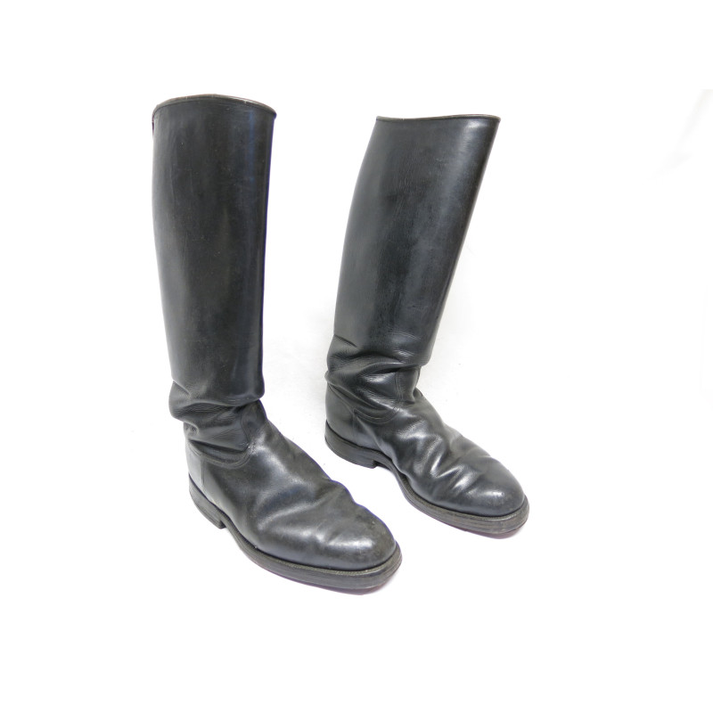Paire de bottes cuir originales Allemandes  WH ref  569