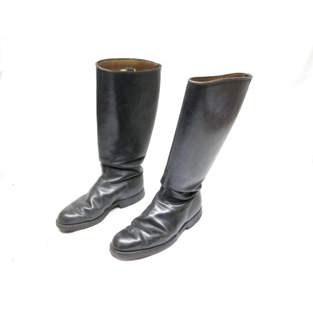 Paire de bottes cuir originales Allemandes  WH ref  569