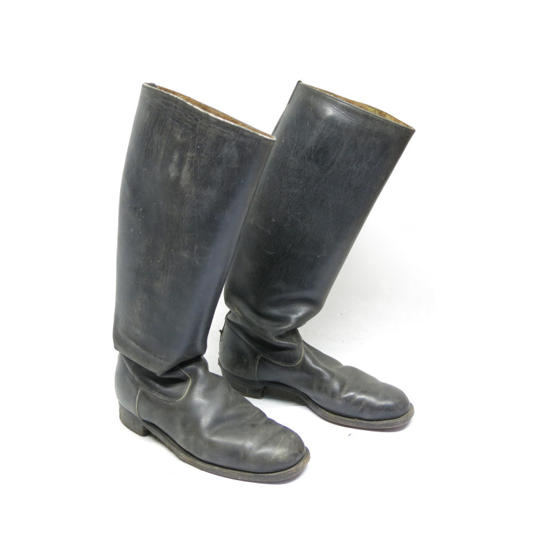 Paire de bottes cuir originales Allemandes  WH ref  899