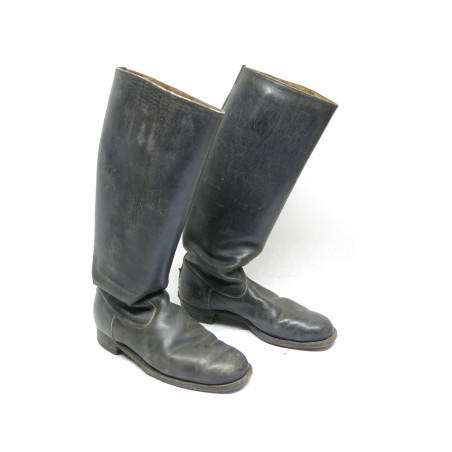 Paire de bottes cuir originales Allemandes  WH ref  899