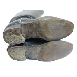 Paire de bottes cuir originales Allemandes  WH ref  899