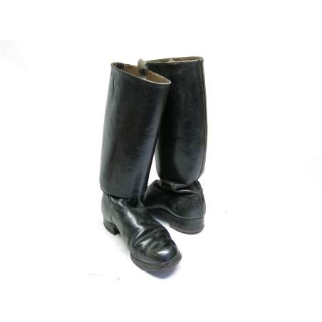 Paire de bottes cuir originales Allemandes  WH ref  950